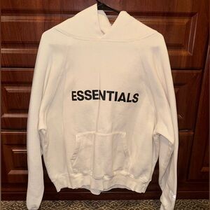 Fear of God Essentials Pull-over hoodie in buttercream